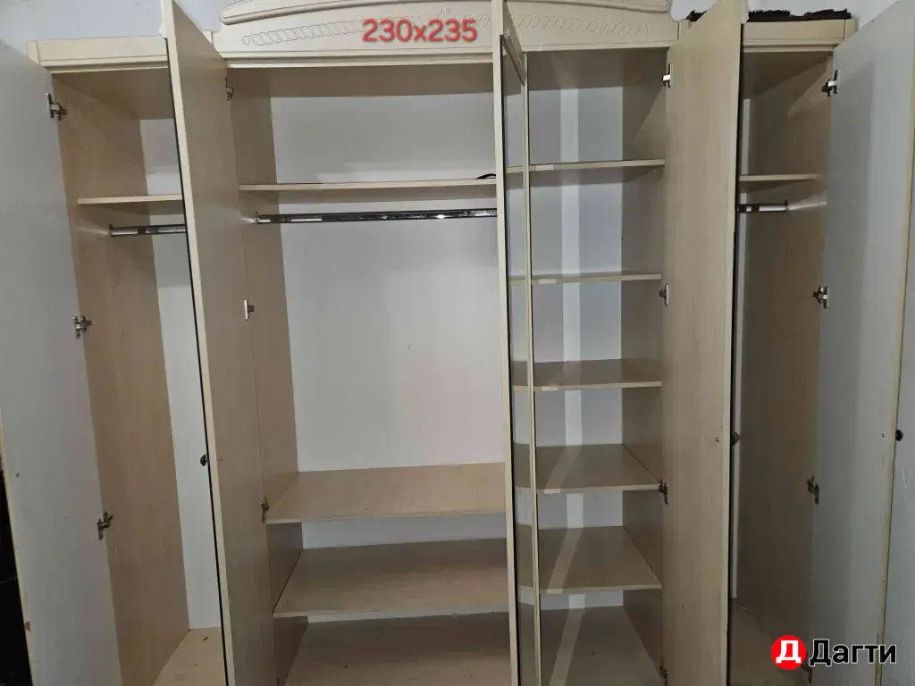 шкаф спальный 5ти дверный