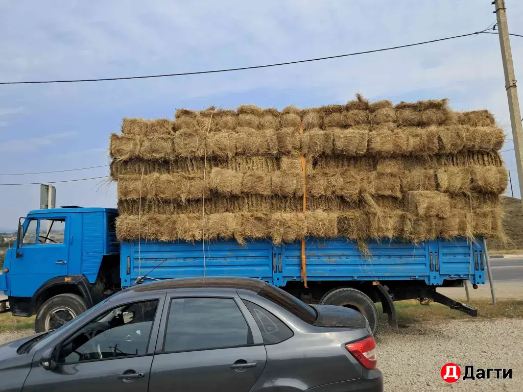 сено разнотравья прошлогодний