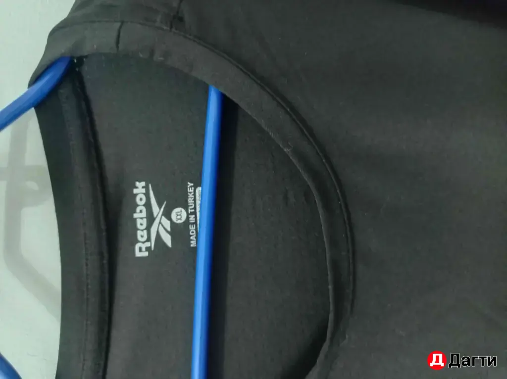 ребок черный футболки 2шт