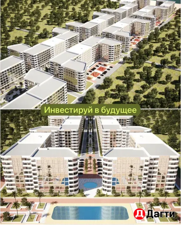 Апартаменты с видом на Каспийское море