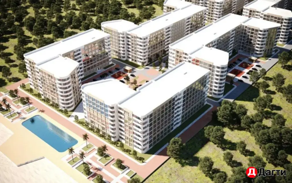 Апартаменты с видом на Каспийское море