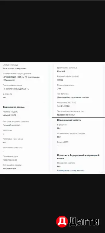 Камаз самосвал