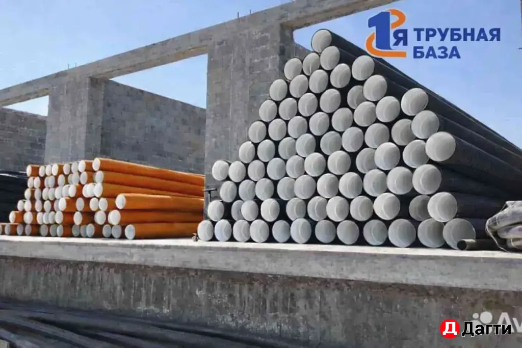 гофрированные трубы (оранживые)