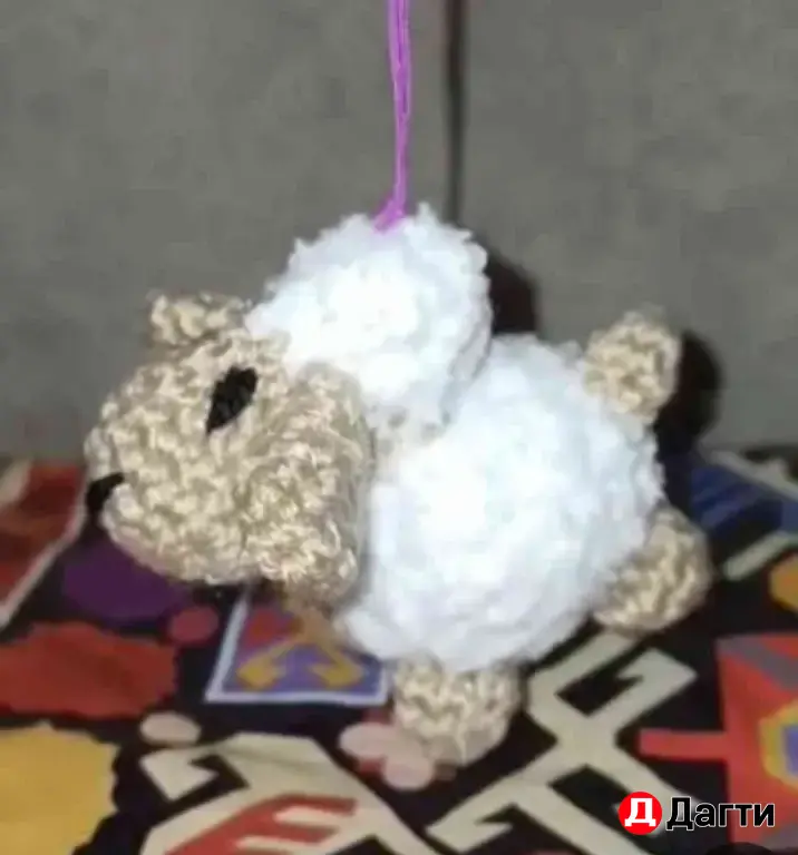 Вязаный баран