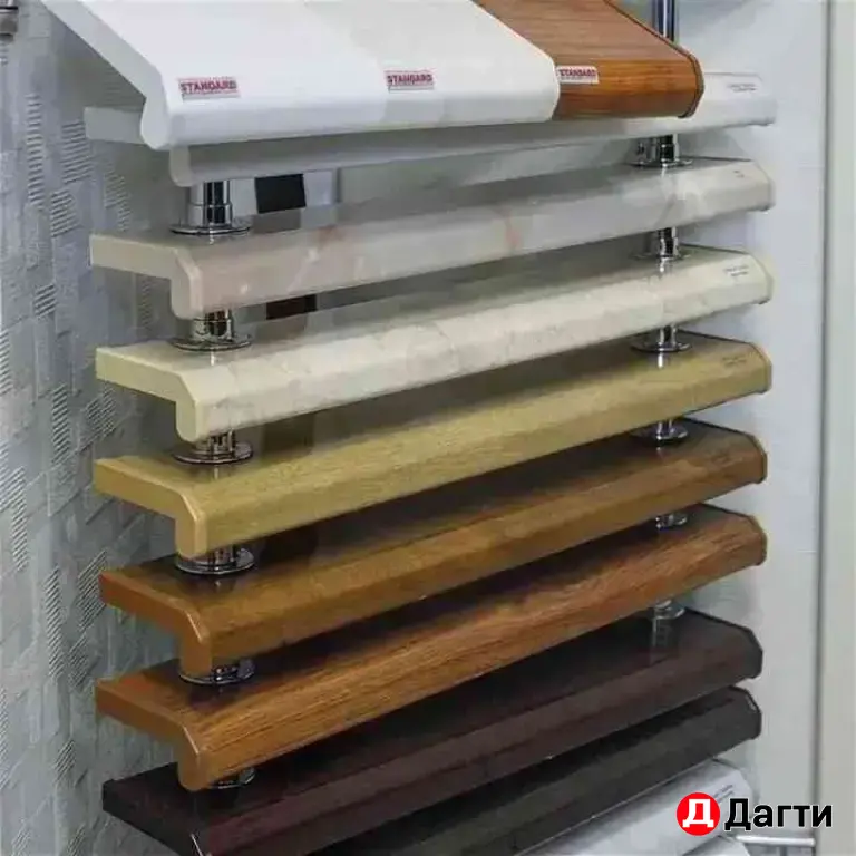 установка оконных подоконников.