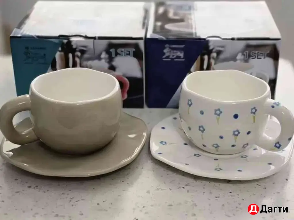 Чашка с блюдцем