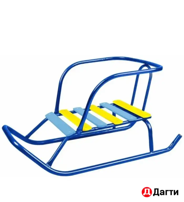 Санки со спинкой