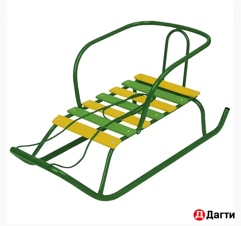 Санки со спинкой