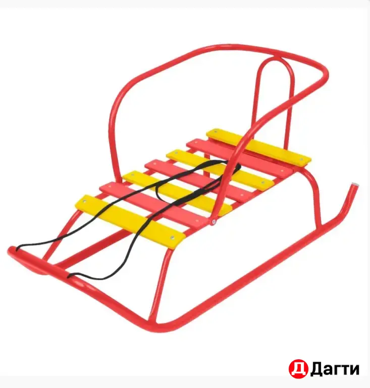 Санки со спинкой