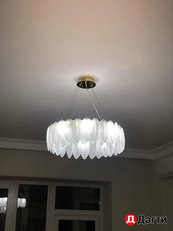 установка люстр - освещение