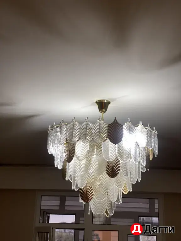 установка люстр - освещение