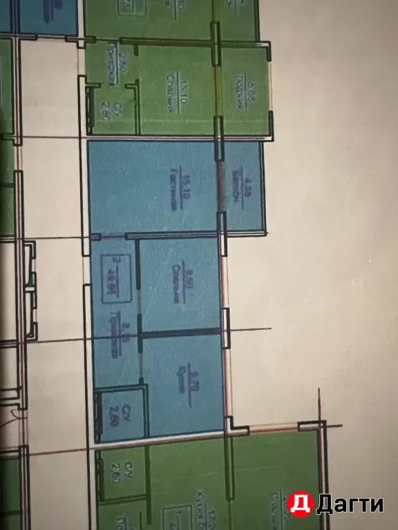 2х комнатная квартира