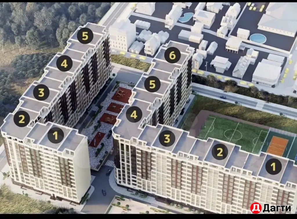 2х комнатная квартира