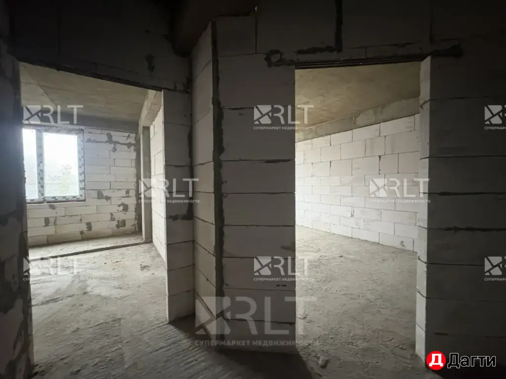 3-комнатный каркас в центре