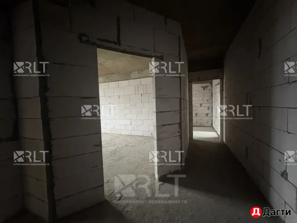 3-комнатный каркас в центре