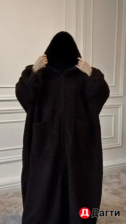 Бомбер длинный