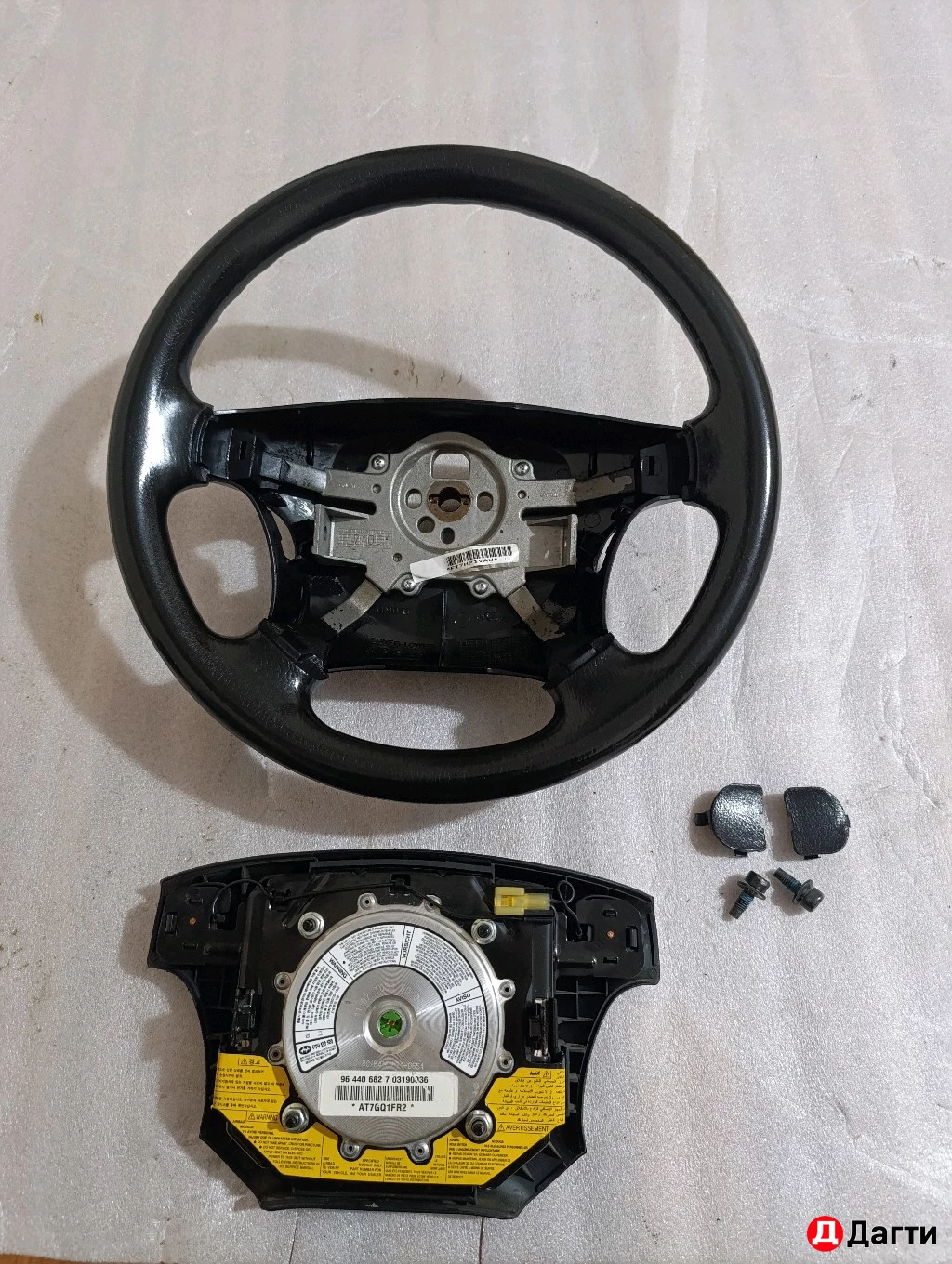 Руль на Шевроле Ланос с подушкой безопасности