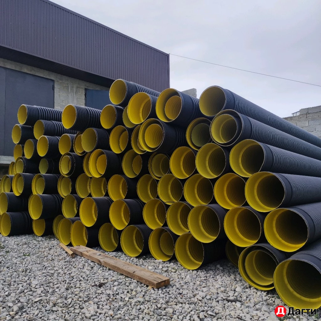 Труба гофрированная для канализации