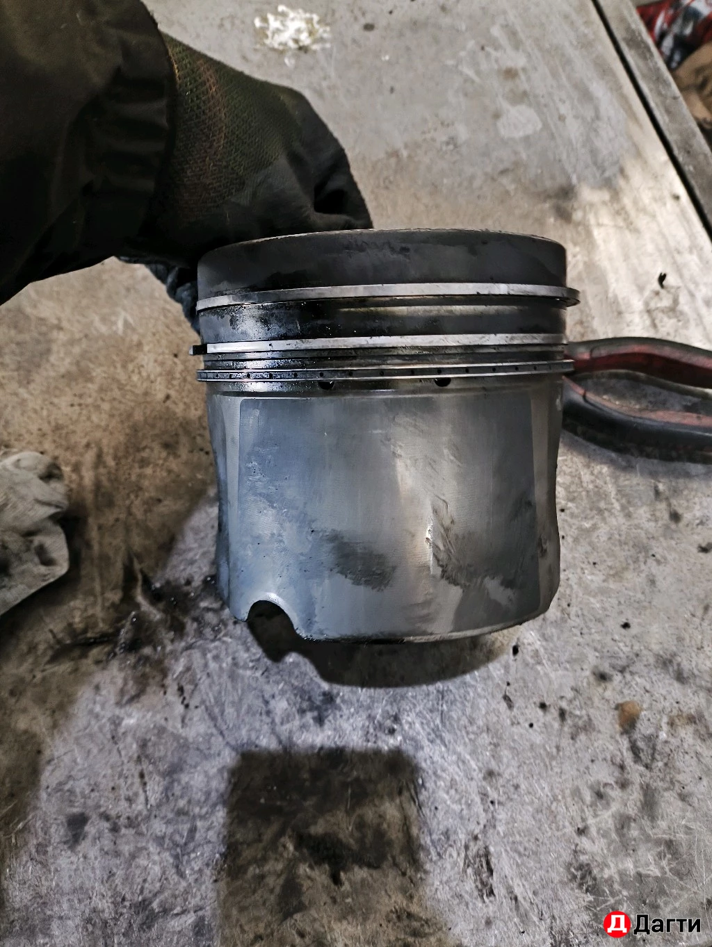 Поршень мерседес актрос