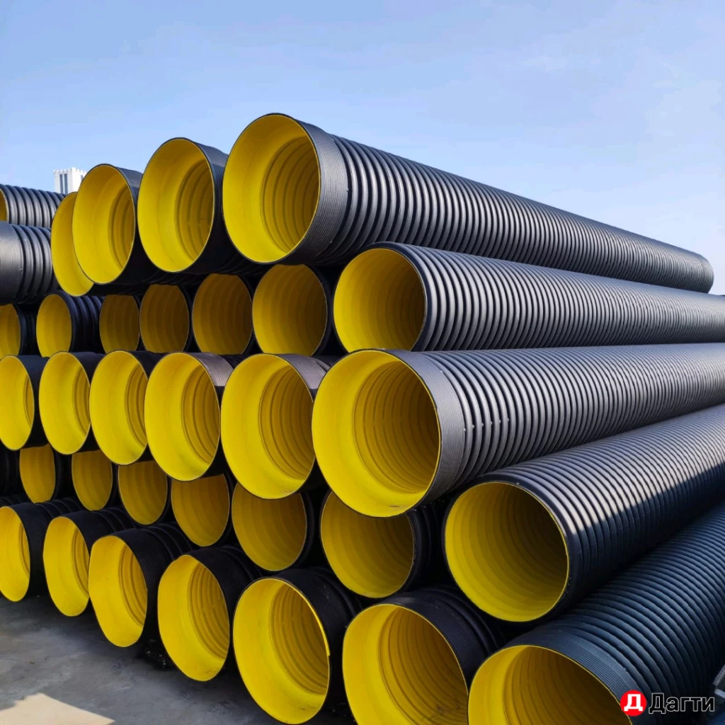 Труба гофрированная для канализации