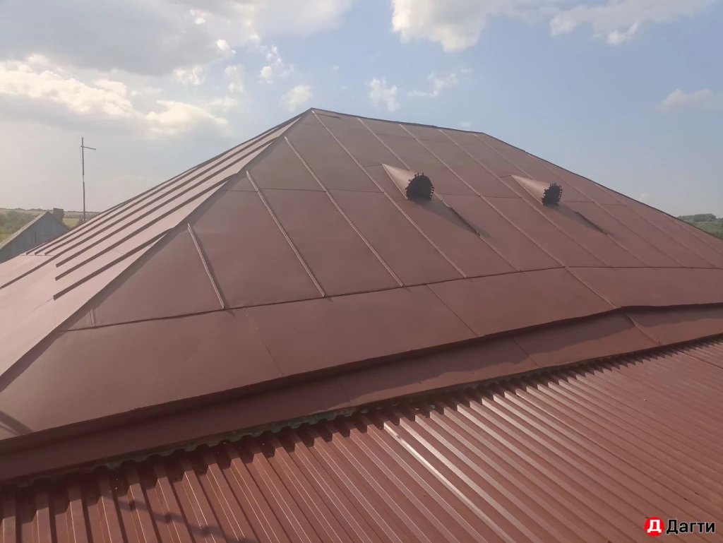 Чистка и покраска крыш