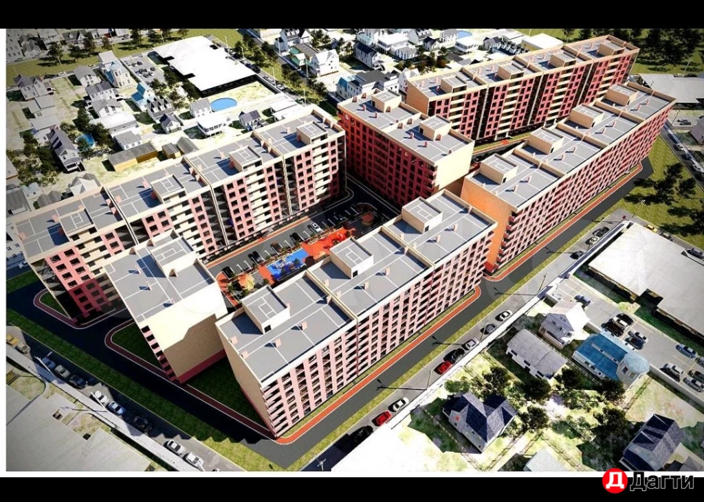 Квартира, 2 комнаты, 75 м², Застройщик