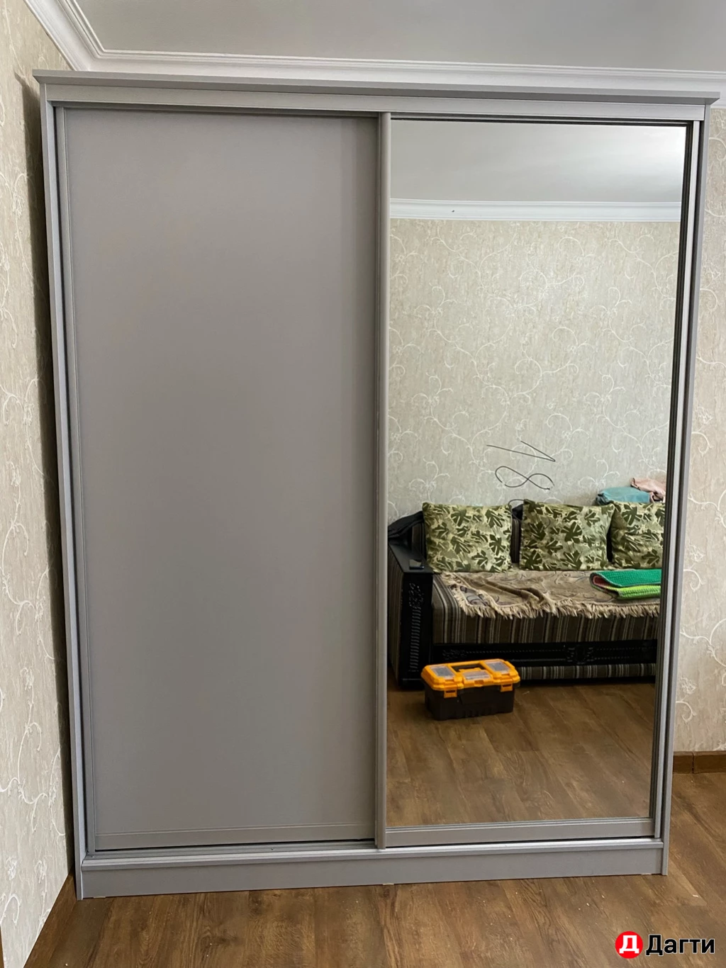 Шкаф купе 1.05 Серый