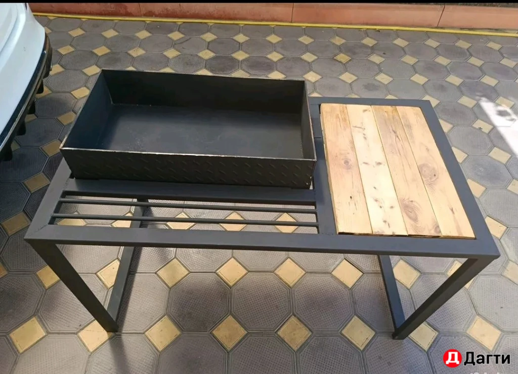 Мангал в стиле лофт