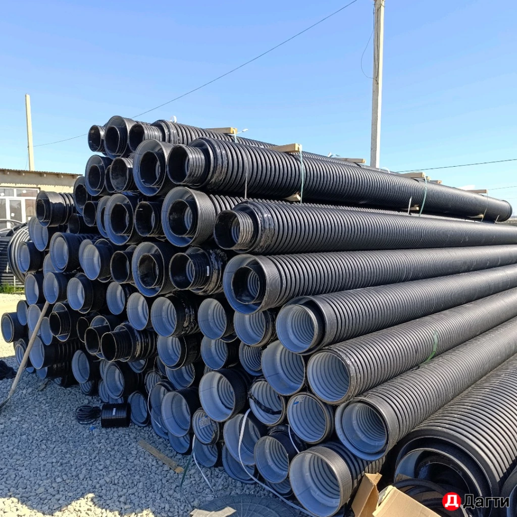 Труба гофрированная для канализации