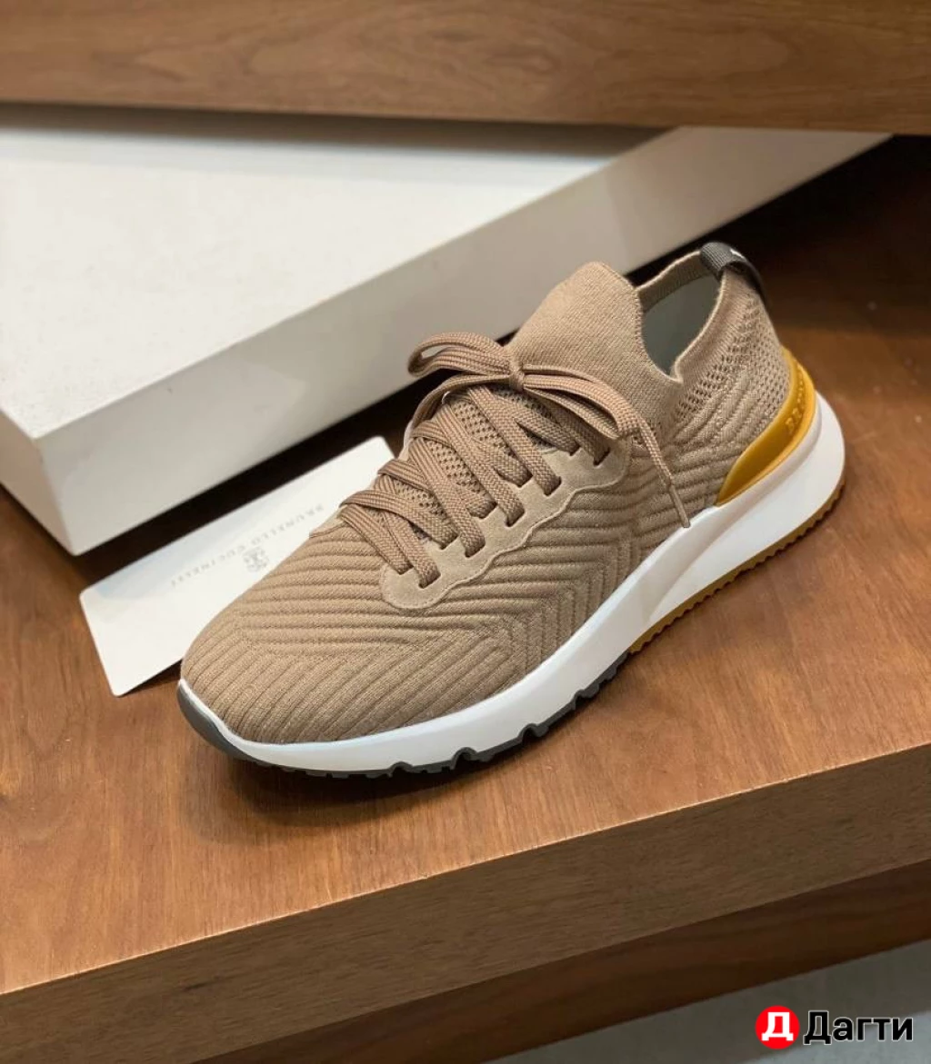 Мужские кроссовки от бренда Brunello Cucinelli