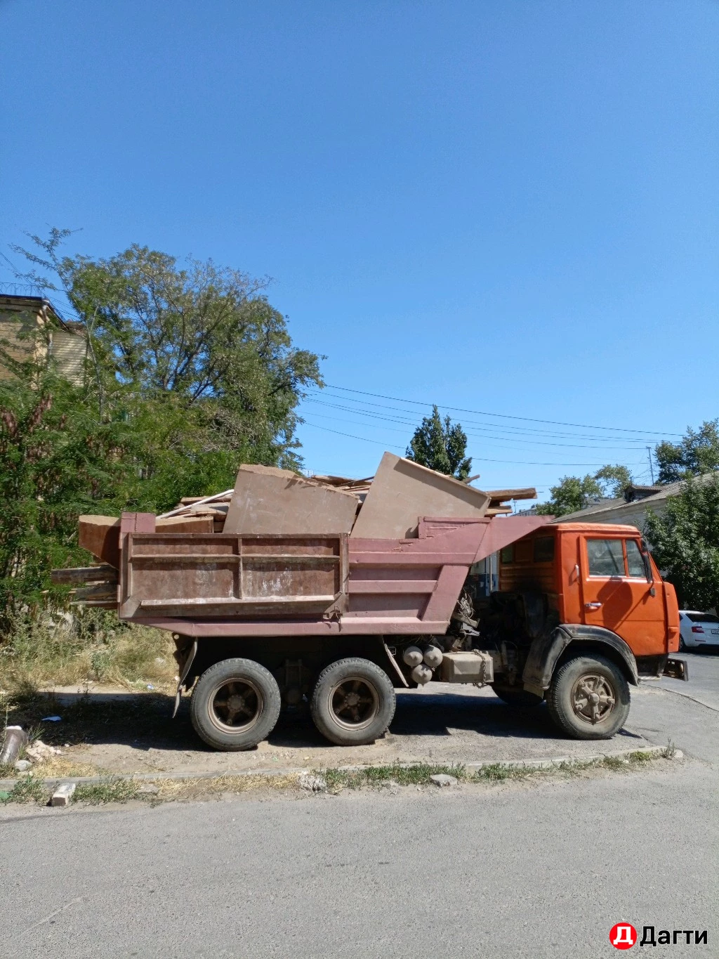 Вывоз строймуслра Камаз