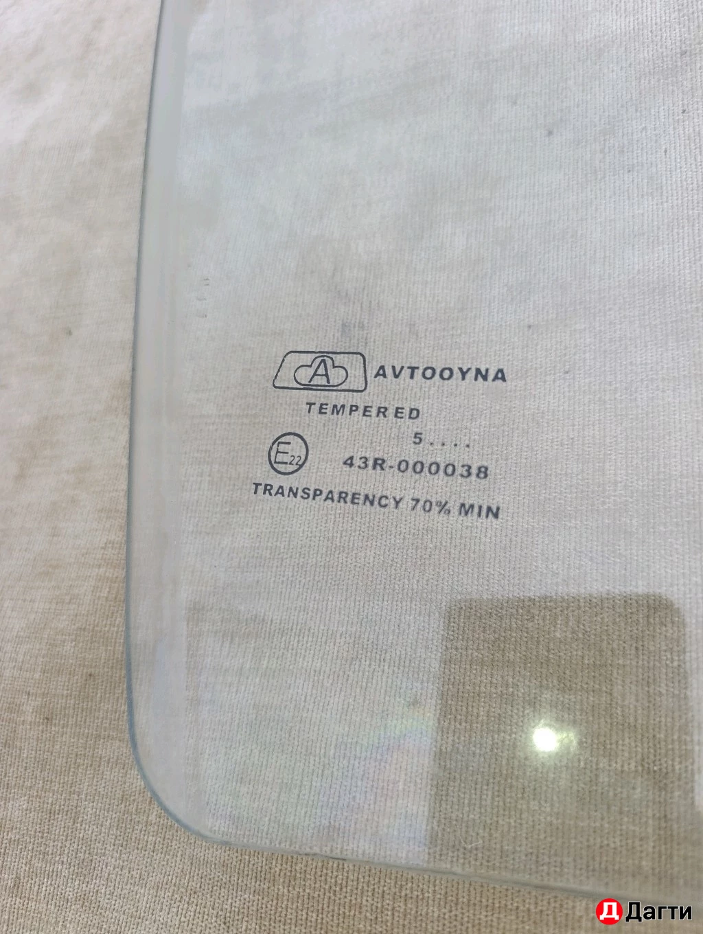 Стекло дверное Daewoo Nexsia