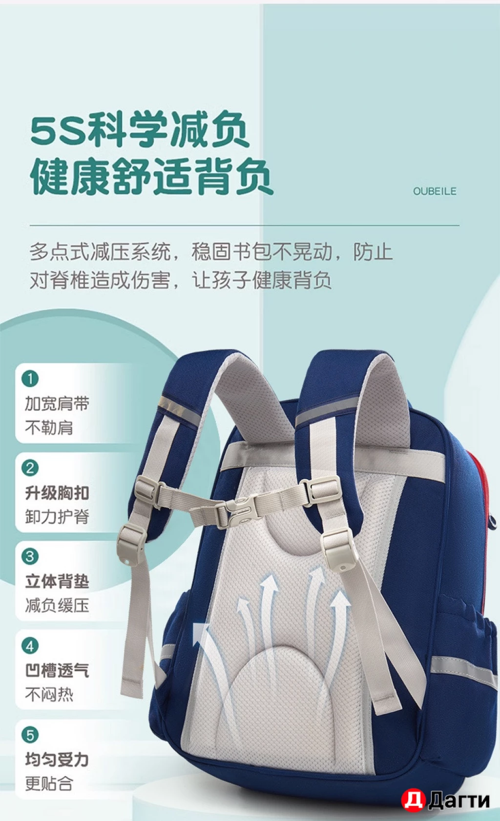 Портфель школьный