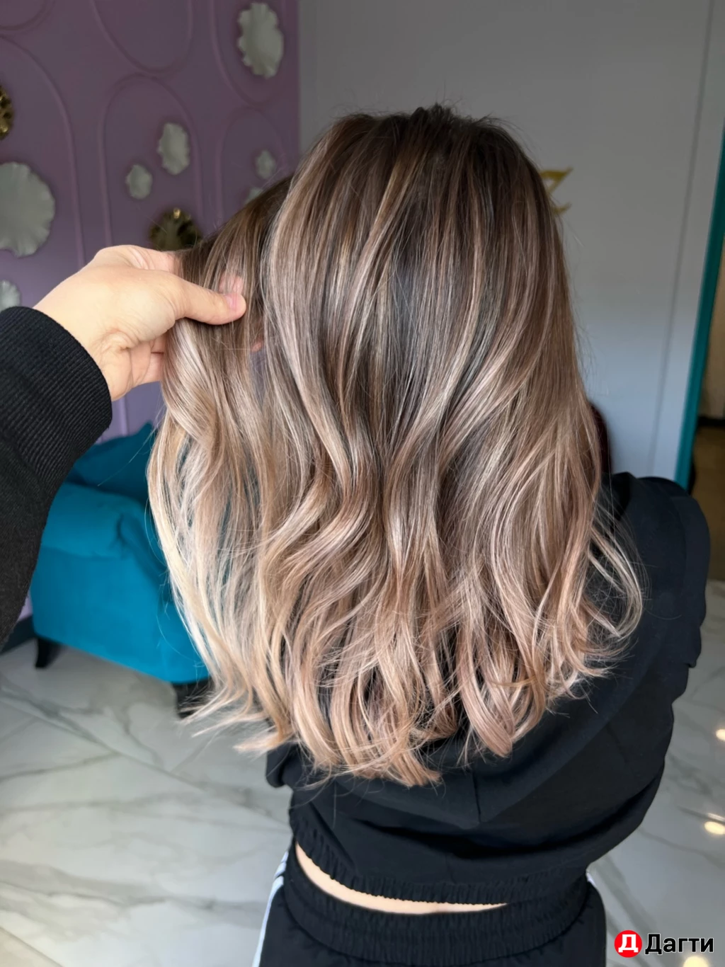 Сложное окрашивание