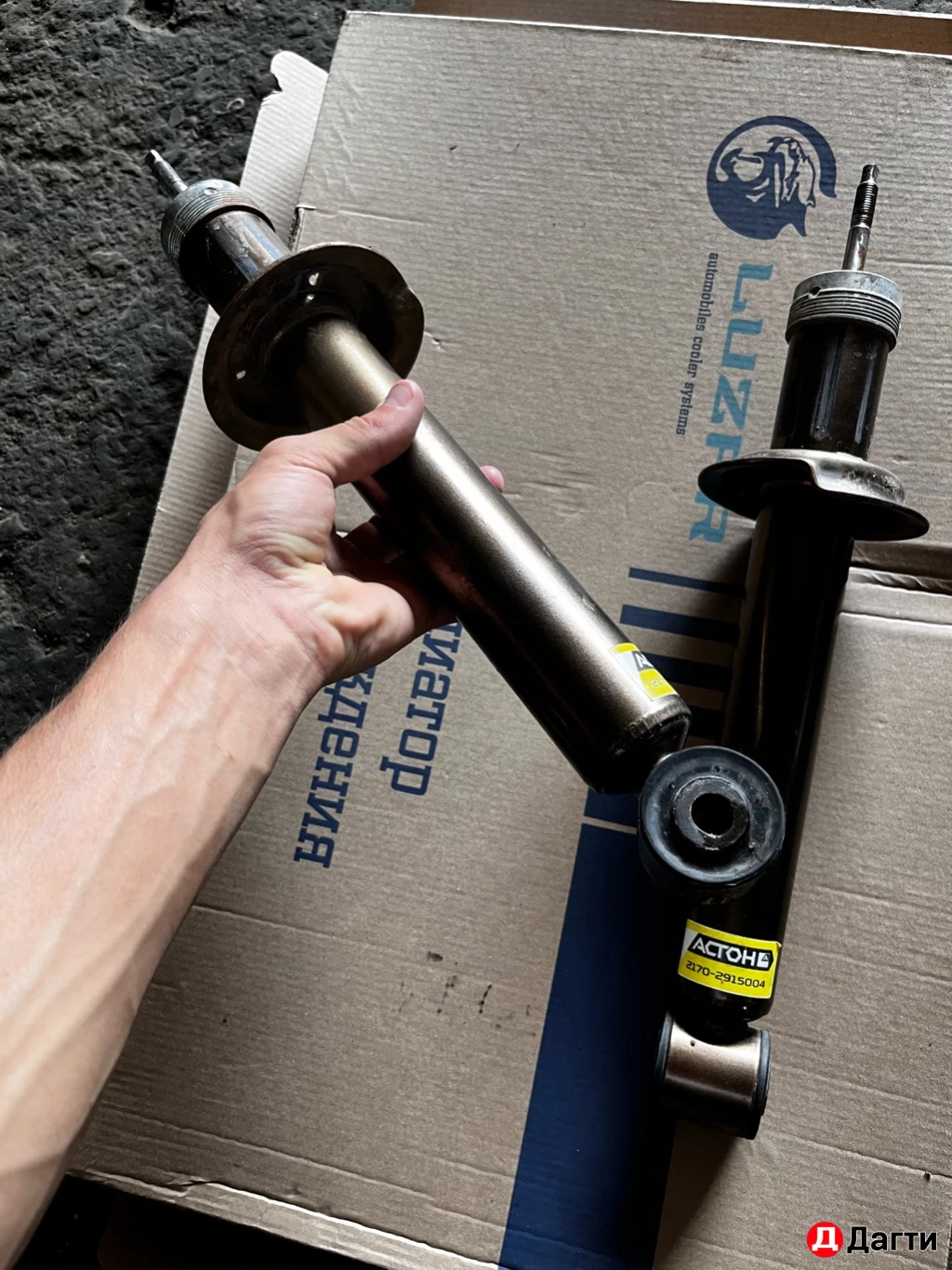 Амортизаторы задние на приора