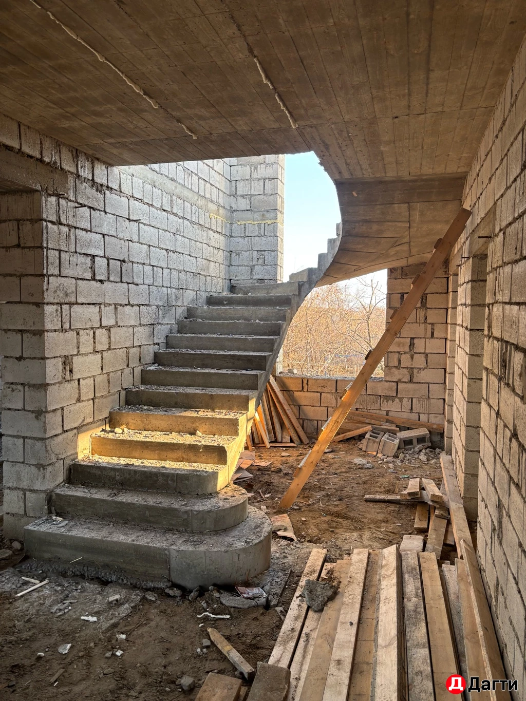 Заливка лестниц