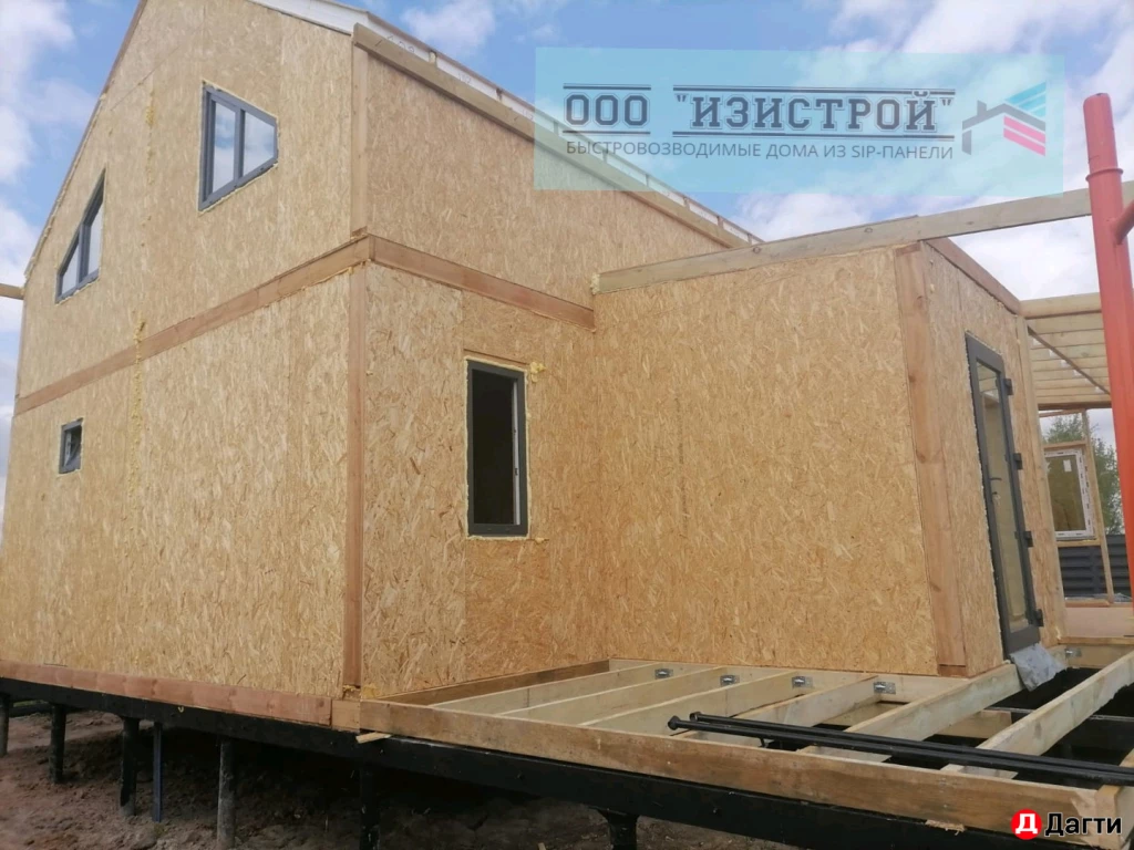 Производство и строительство СИП панельных домов по проекту