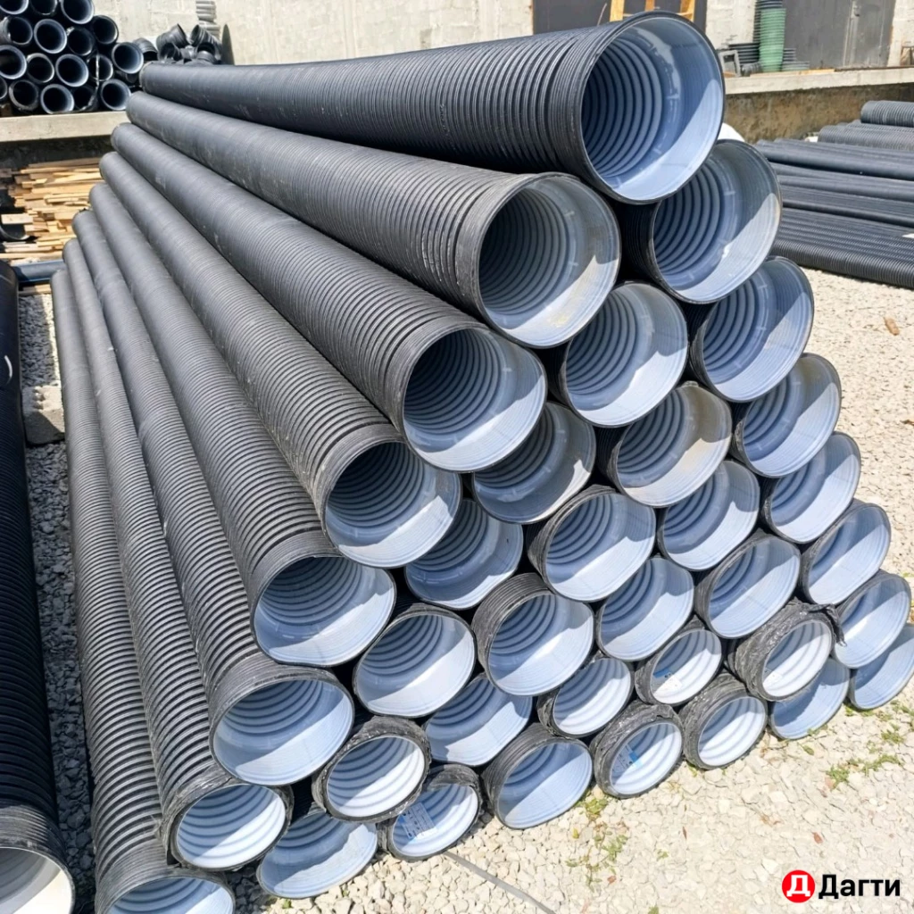 Труба гофрированная для канализации