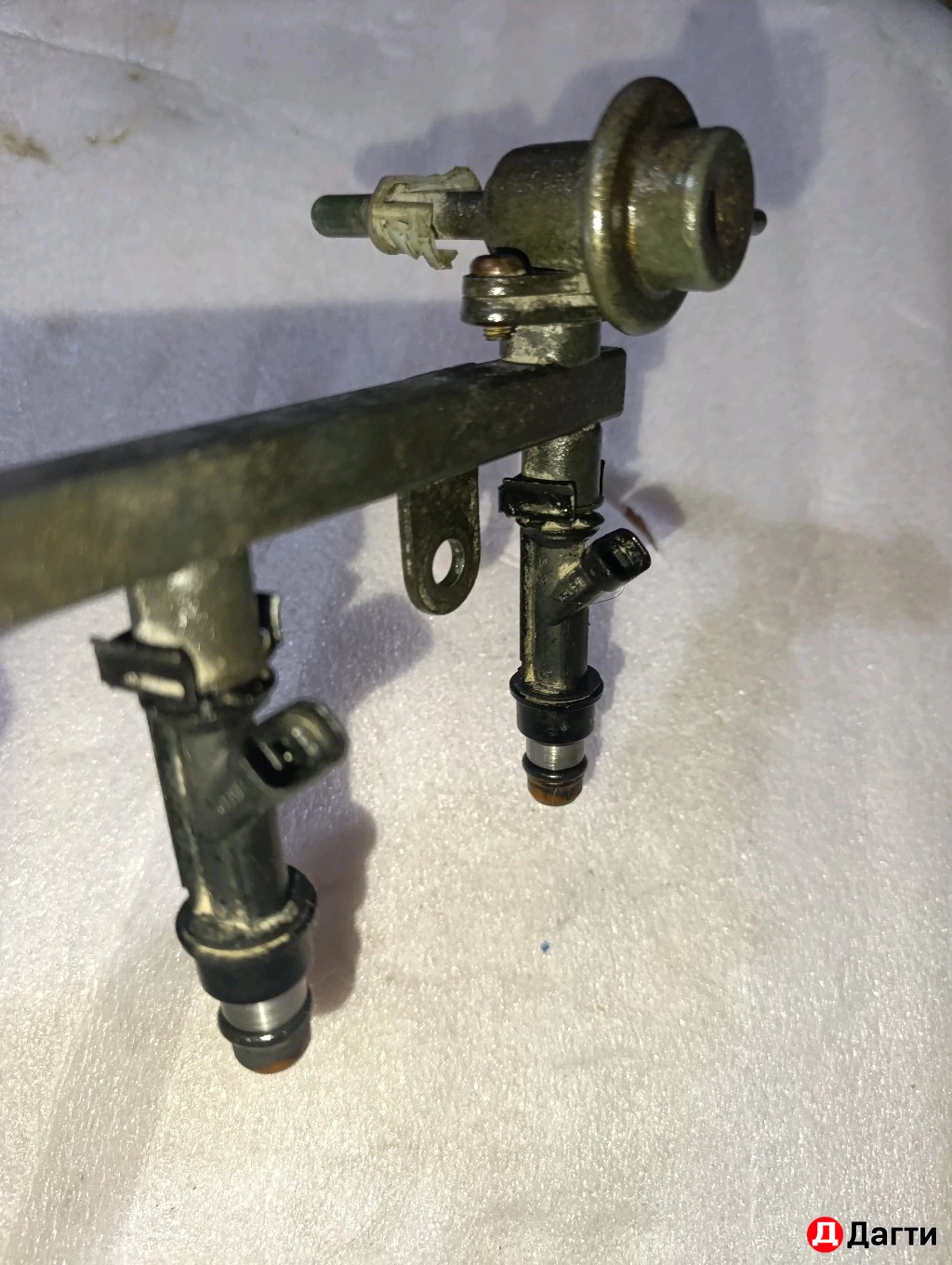 Топливная рампа с форсунками,Chevrolet Lanos