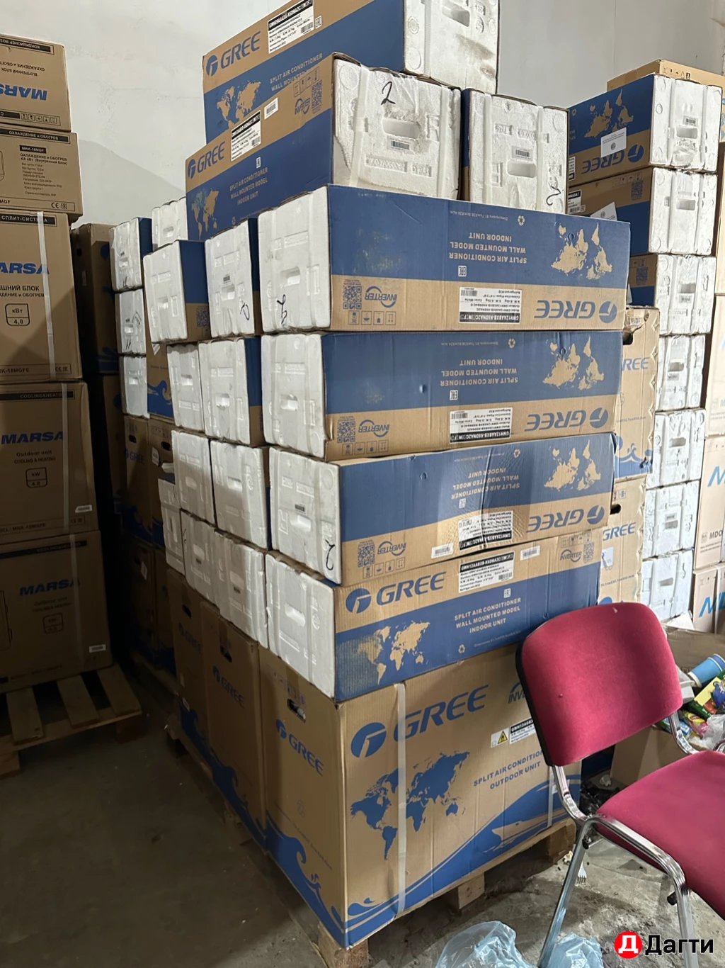 Кондиционеры со склада Gree bora с полосой