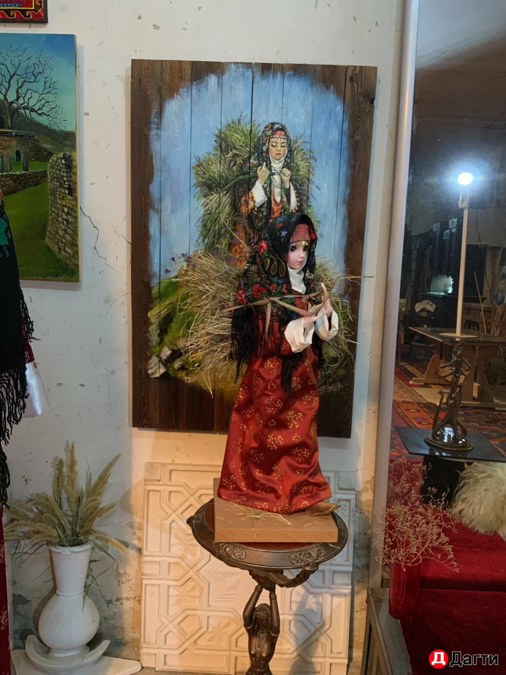 Кукла интерьерная