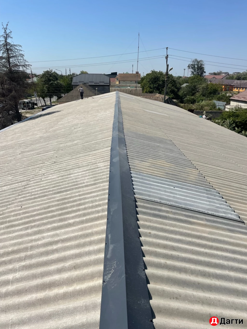 Чистка и покраска крыш