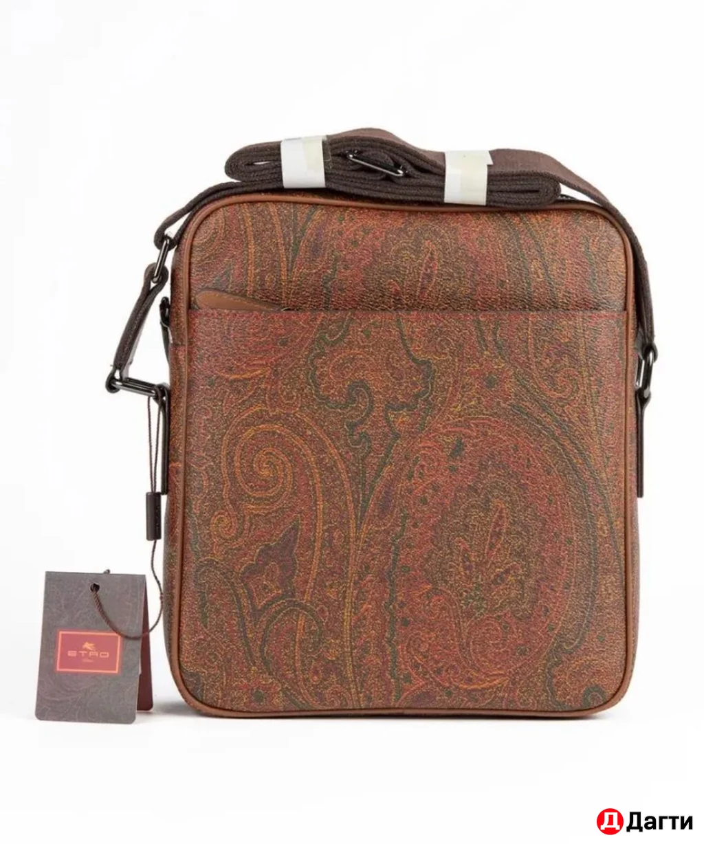 Барсетка кожаная через плечо ETROЭтроЖимолость