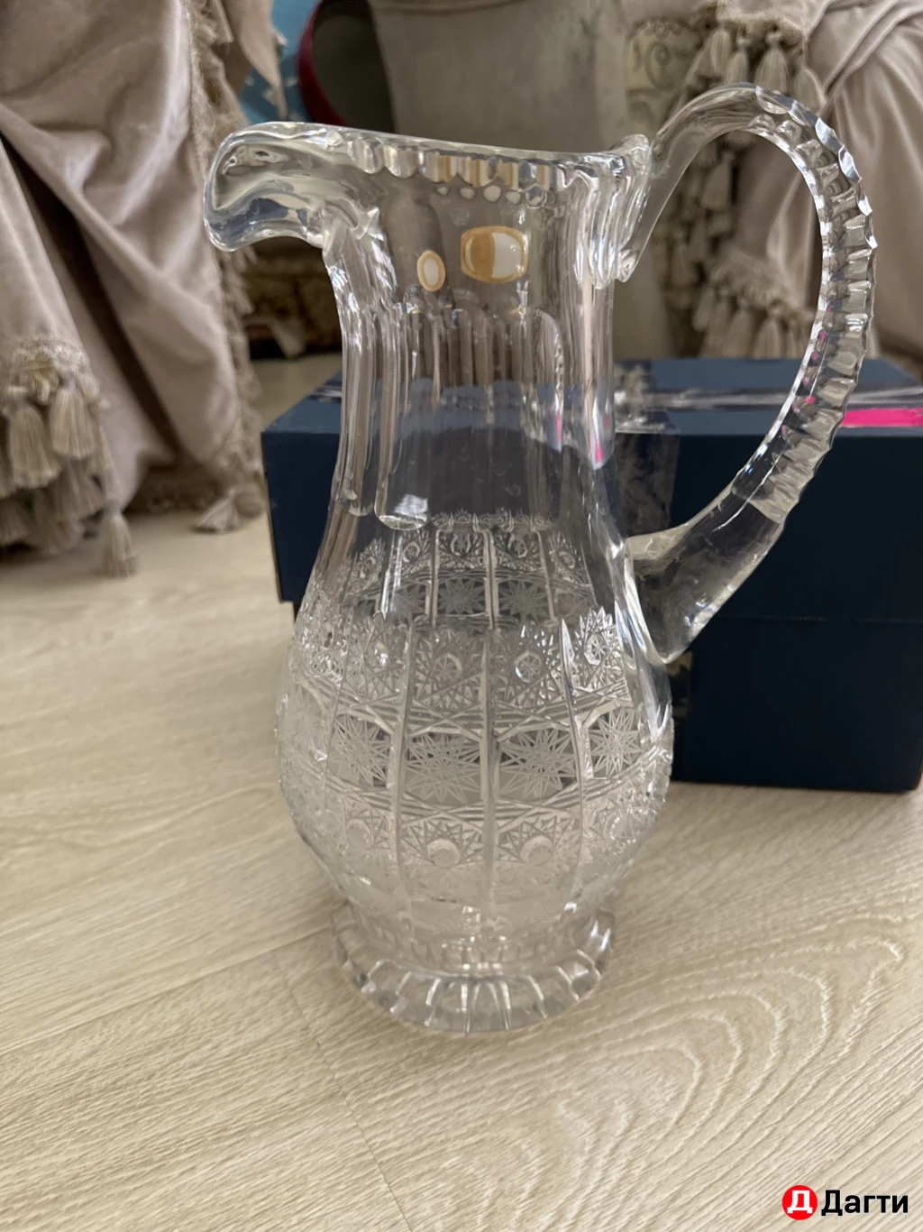 Чешский хрустальный графин