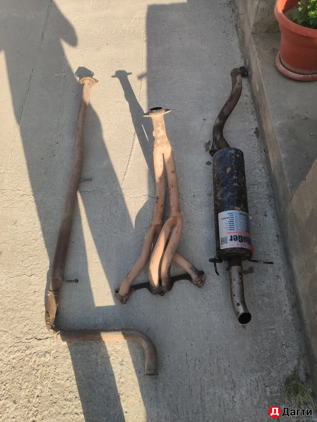 Выхлоп стт полная трасса