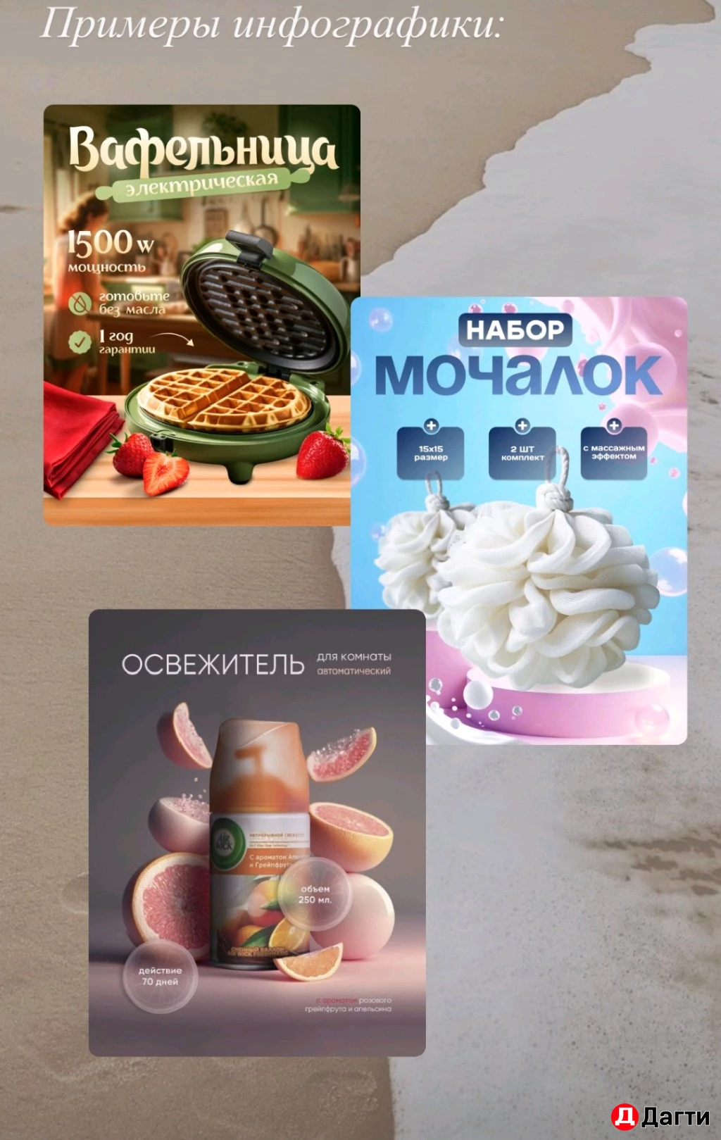 Обучение. Инфографика маркетплейсов