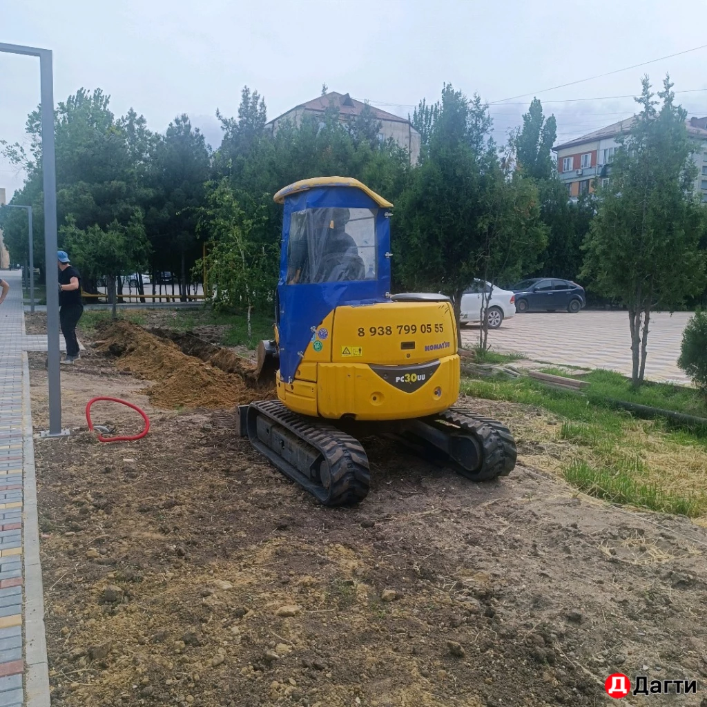 Услуги мини-экскаватора