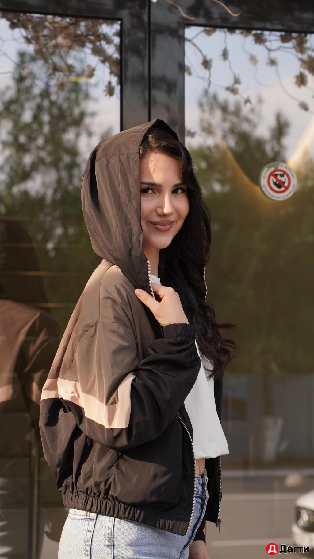 Бомбер плащевка