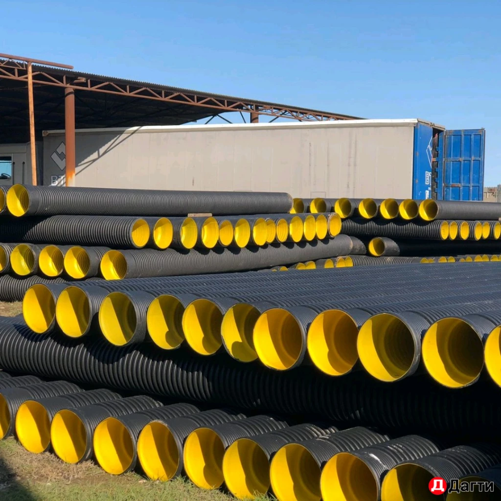 Труба гофрированная для канализации