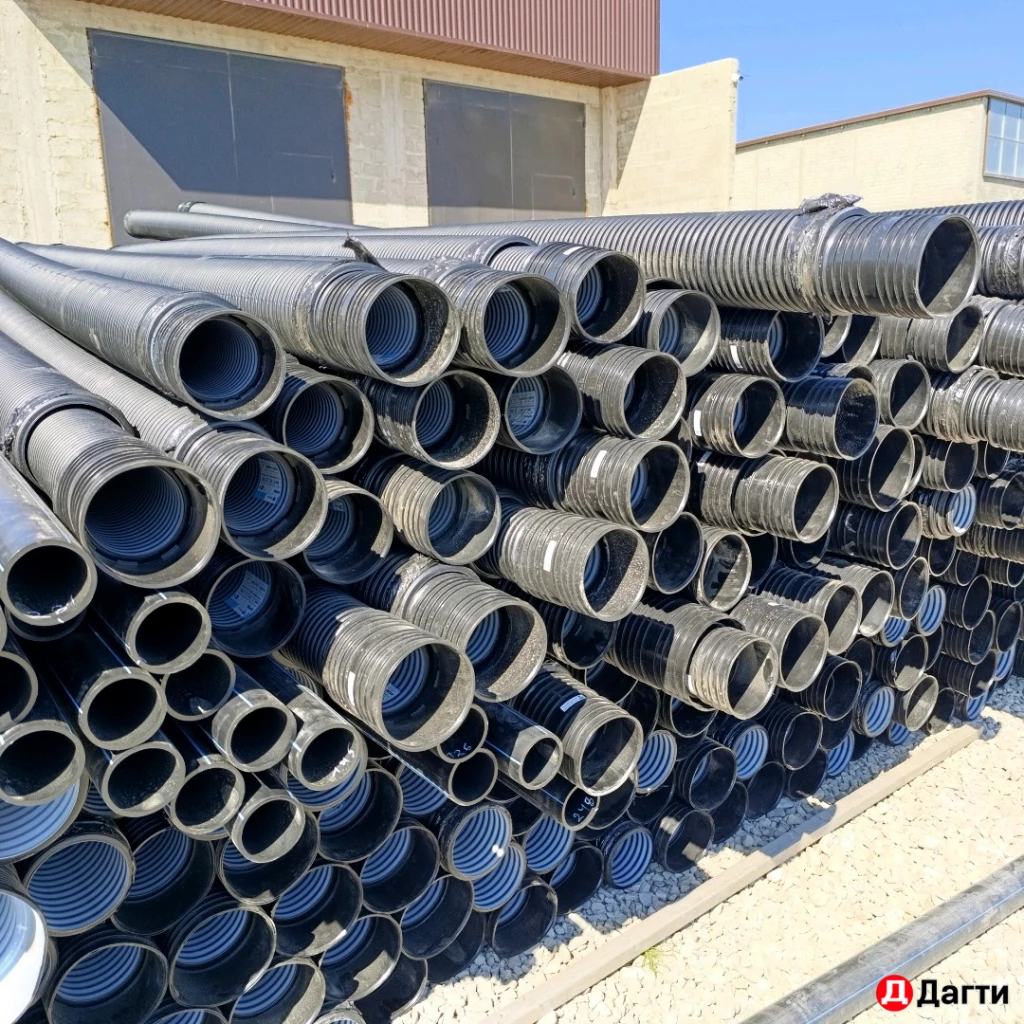 Труба гофрированная для канализации